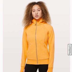 🍋 Heathered honey Lemon scuba hoody